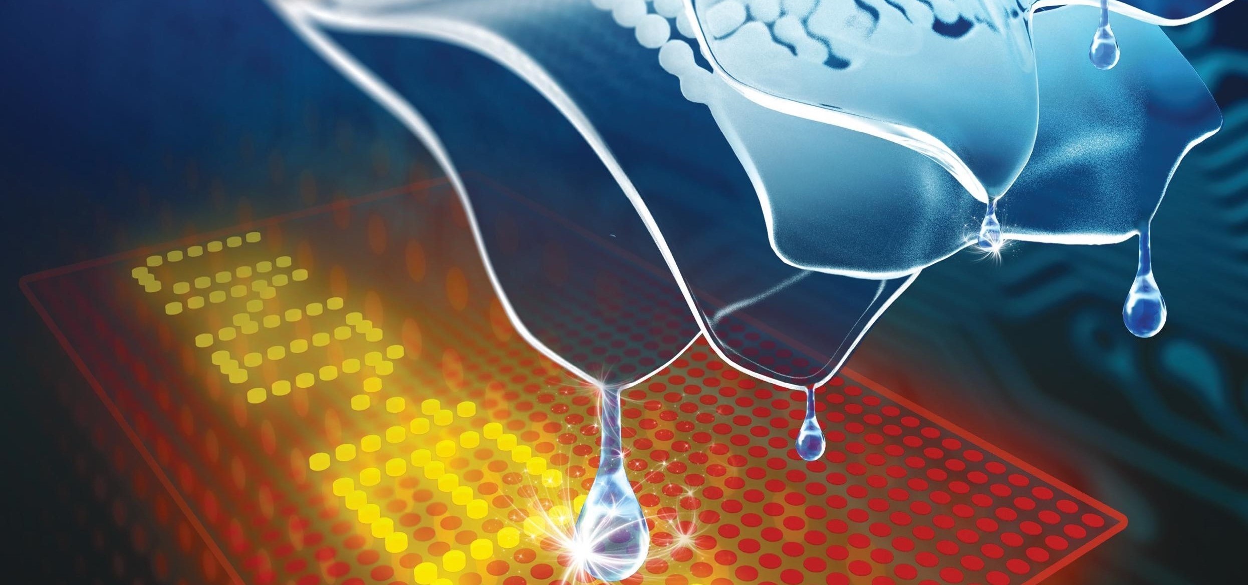 LetPub Journal Cover Art Design - Low-Temperature Solution-Processed Transparent QLED Using Inorganic Metal Oxide Carrier Transport Layers